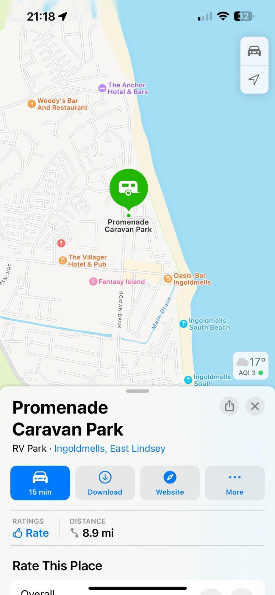 613 Promenade, Ingoldmells Apartment Luaran gambar